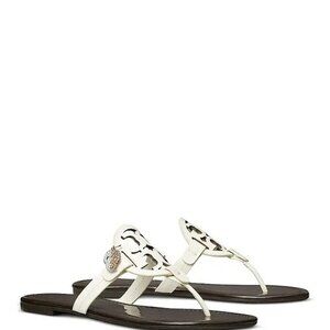 NIB Tory Burch x BonBon Miller Sandals COLA White 6.5 M, 7 M and 10 M